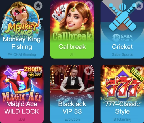 Online games and slots